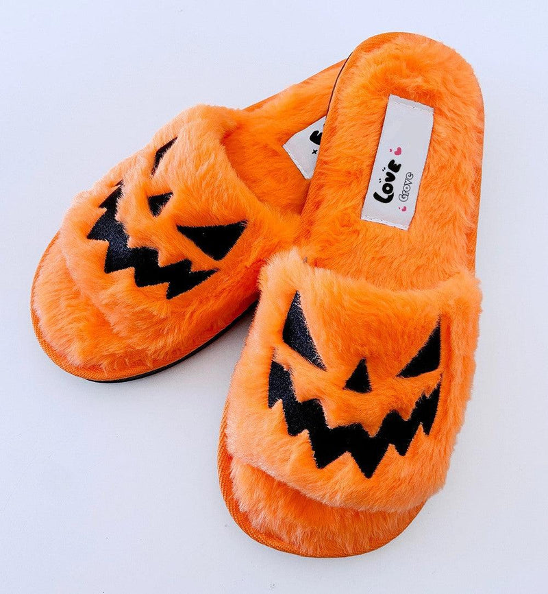 women's furry plush slippers, view 4 - MRSLM
