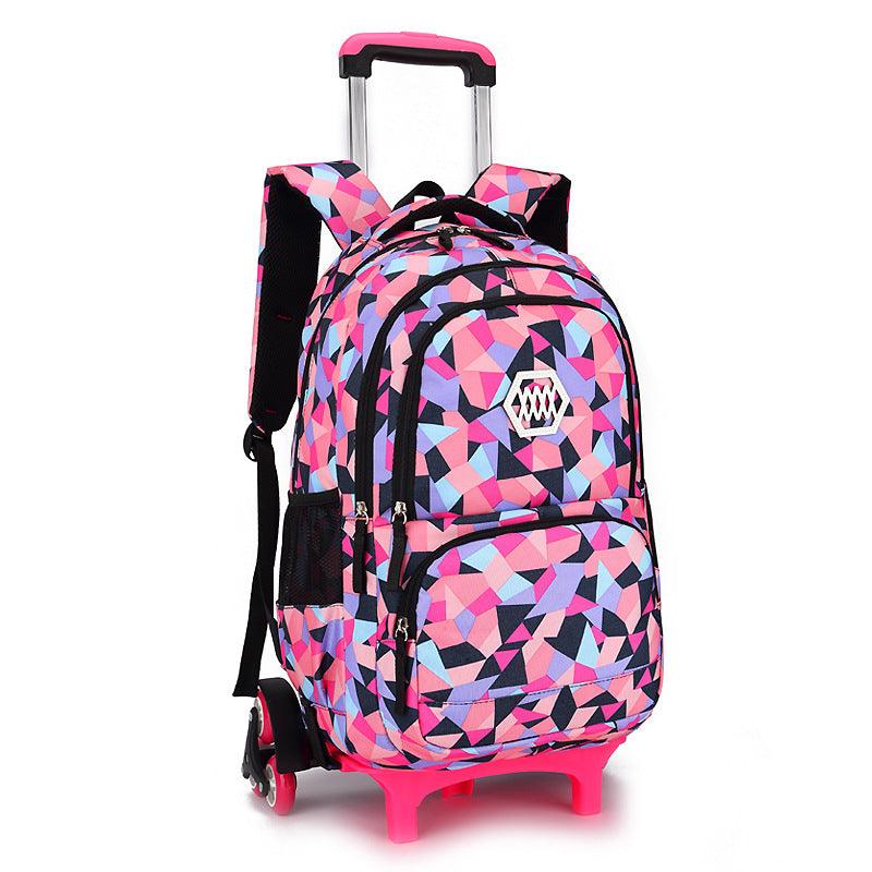 girls trolley school bag, view 10 - MRSLM
