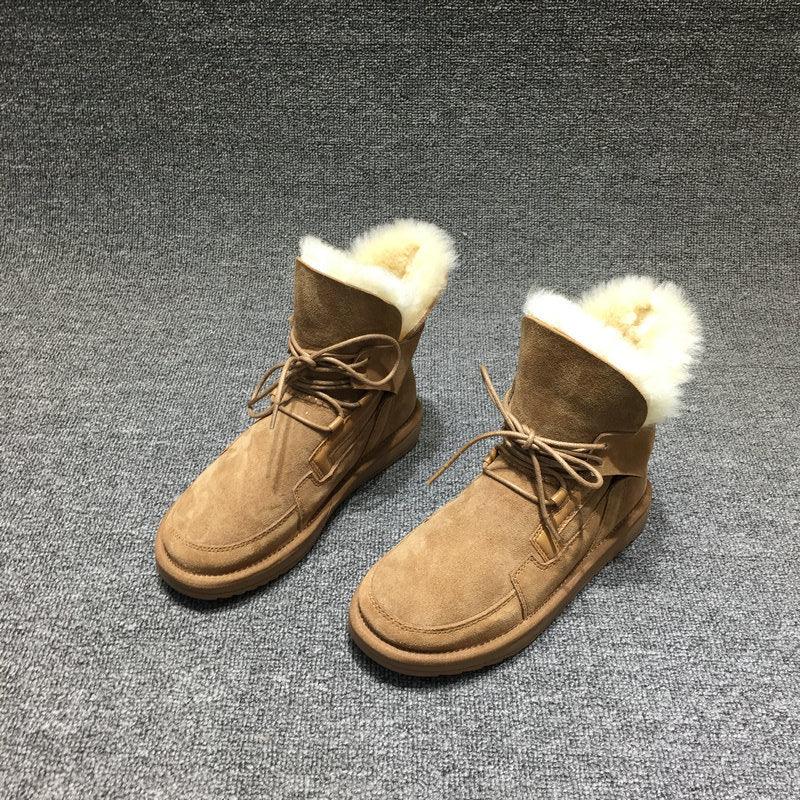 Women's thick sole warm boots - MRSLM