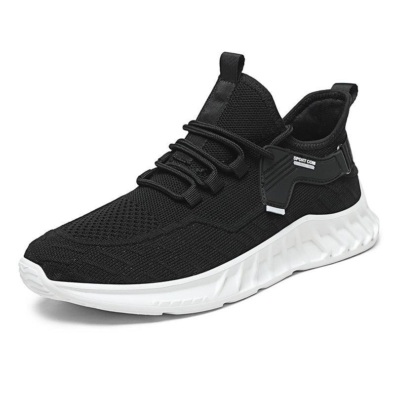 Men's flying woven mesh sports shoes, view 2 - MRSLM