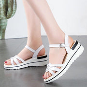 platform wedge soft sole sandals, view 3 - MRSLM