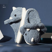 indoor non-slip couple cotton slippers, view 7 - MRSLM