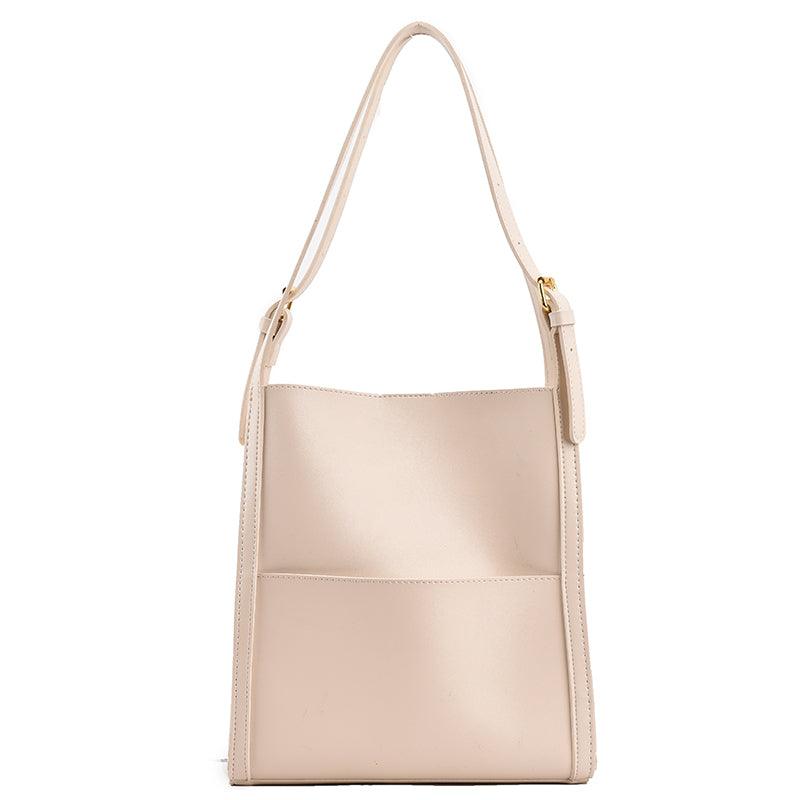 Fashion PU Retro Large Capacity Shoulder Bag