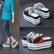 women's thick-soled sponge cake sandals - MRSLM