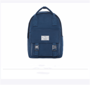 solid color college backpack, view 4 - MRSLM