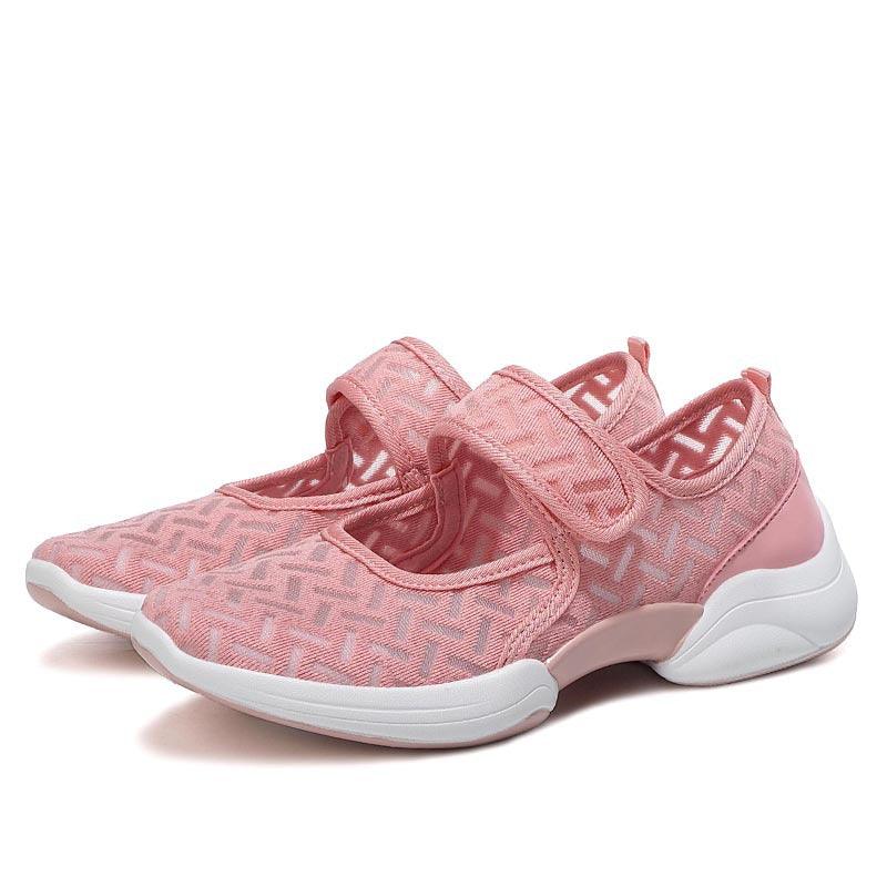 Soft sole Old Beijing style mesh shoes, view 4 - MRSLM
