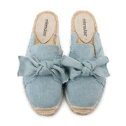 Women's embroidered bowknot fisherman shoes - MRSLM