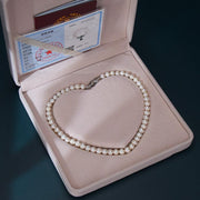 Freshwater pearl necklace gift, view 2 - MRSLM