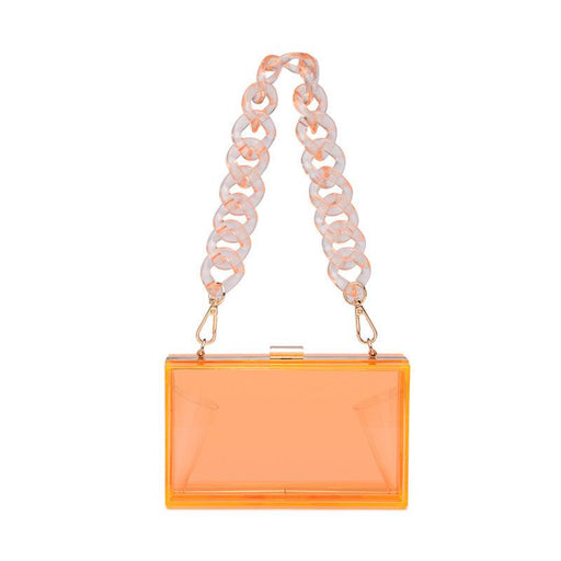 transparent ABS mini square bag, view 10 - MRSLM