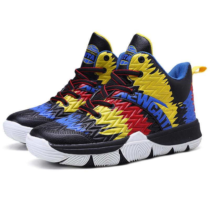 Children's camouflage high-top sneakers, view 7 - MRSLM