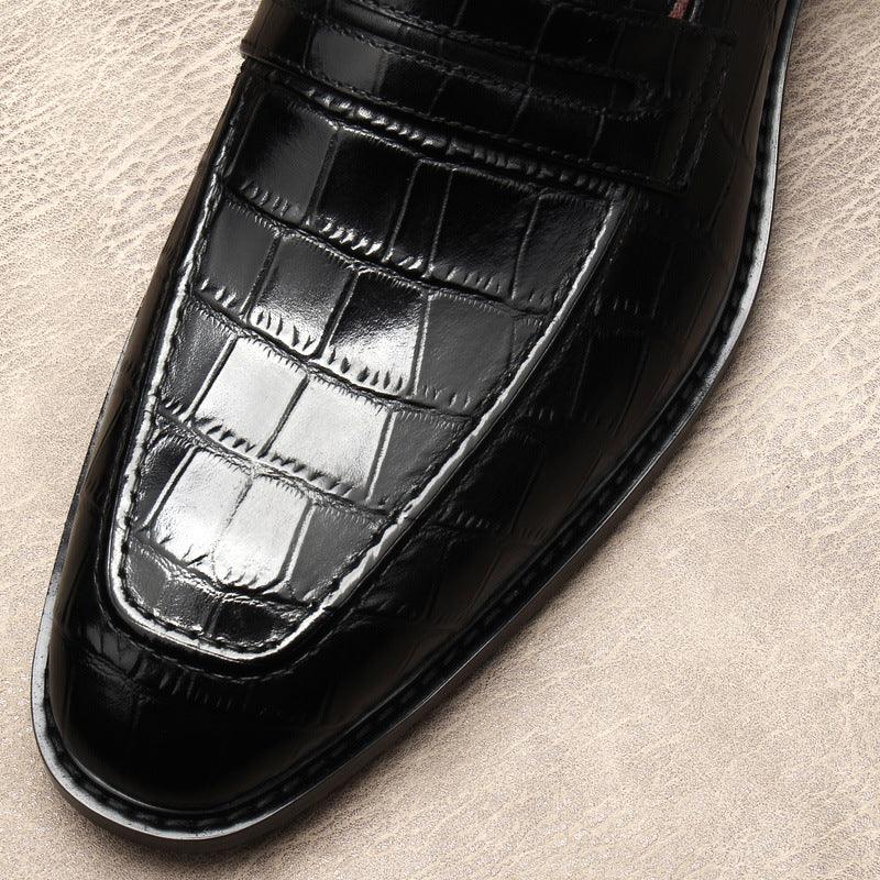 men's business genuine leather shoes, view 4 - MRSLM