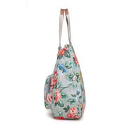 Printed canvas crossbody bag, view 5 - MRSLM
