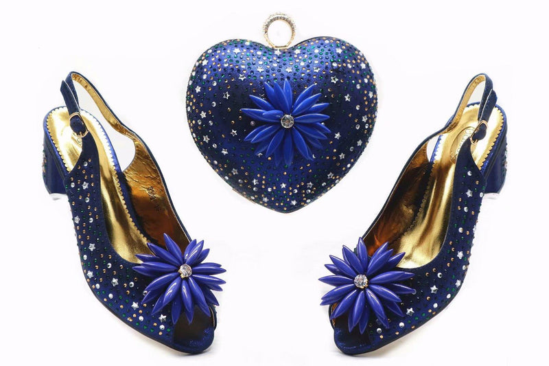 large size short heel fish mouth sandals with bag, view 2 - MRSLM