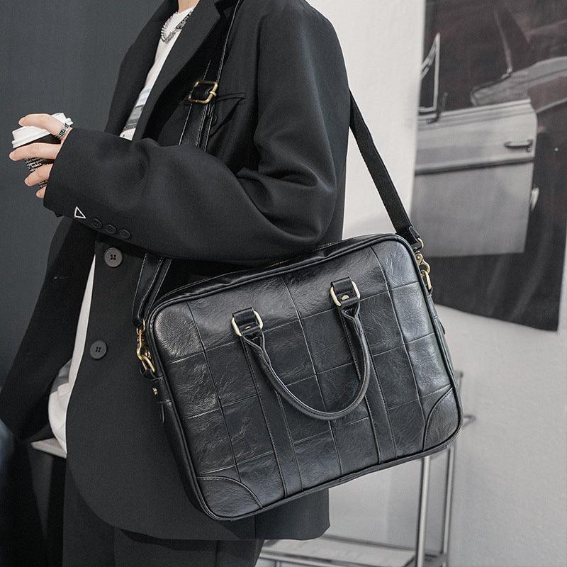 men's retro casual handbag - MRSLM