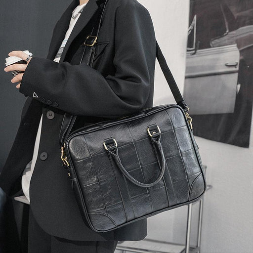 men's retro casual handbag - MRSLM