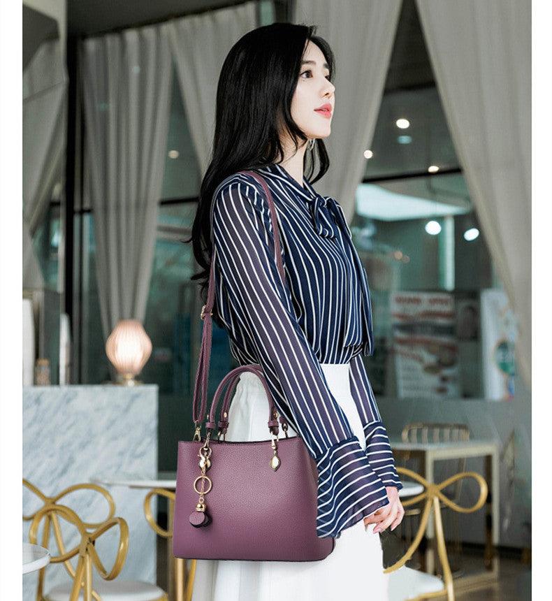 retro pu leather handbag, view 10 - MRSLM