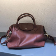 women's cowhide dumpling shoulder bag, view 6 - MRSLM