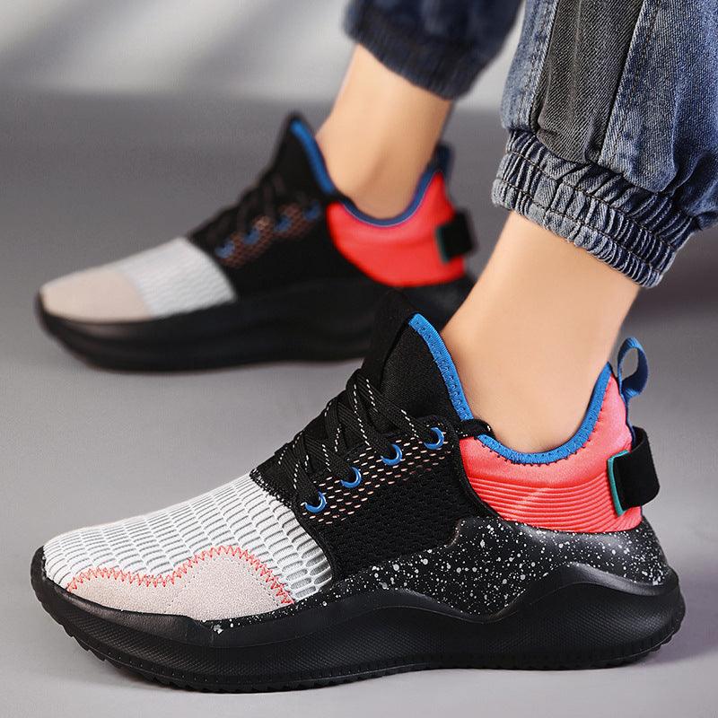 fashion mesh casual running shoes, view 4 - MRSLM