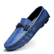 Men's casual cowhide leather shoes, view 3 - MRSLM