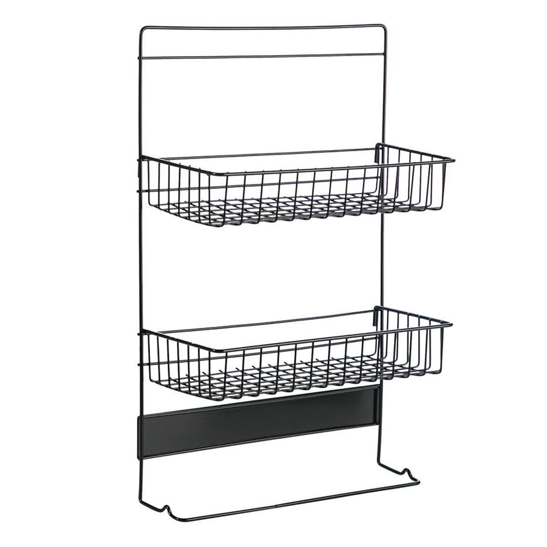 Refrigerator Rack Fridge Side Shelf Sidewall Holder Kitchen Organizer Storage Rack - MRSLM