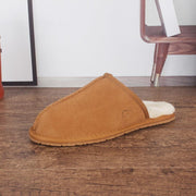 Cowhide thermal non-slip slippers, view 7 - MRSLM