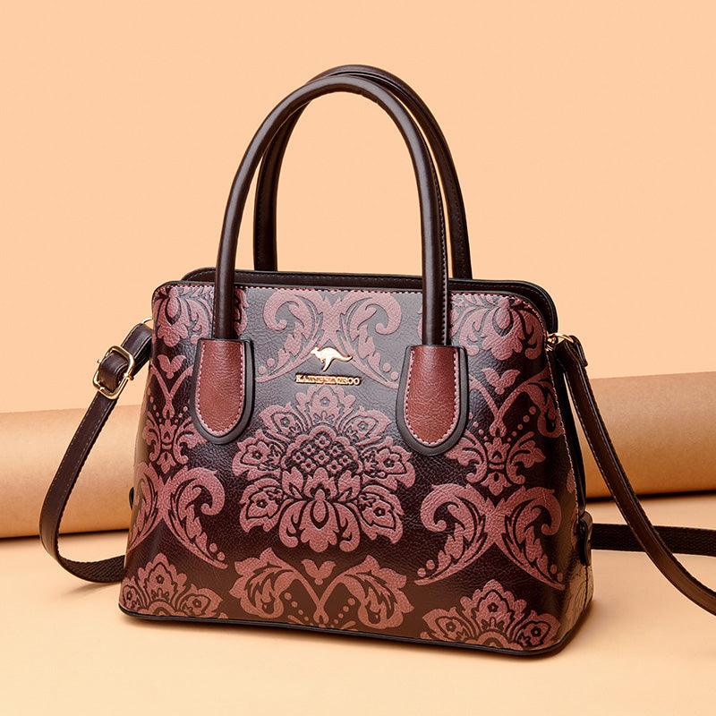 New Fashion Ethnic Wind Pressure Flower Bag - MRSLM