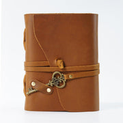 First layer cowhide traveler's notebook, view 9 - MRSLM