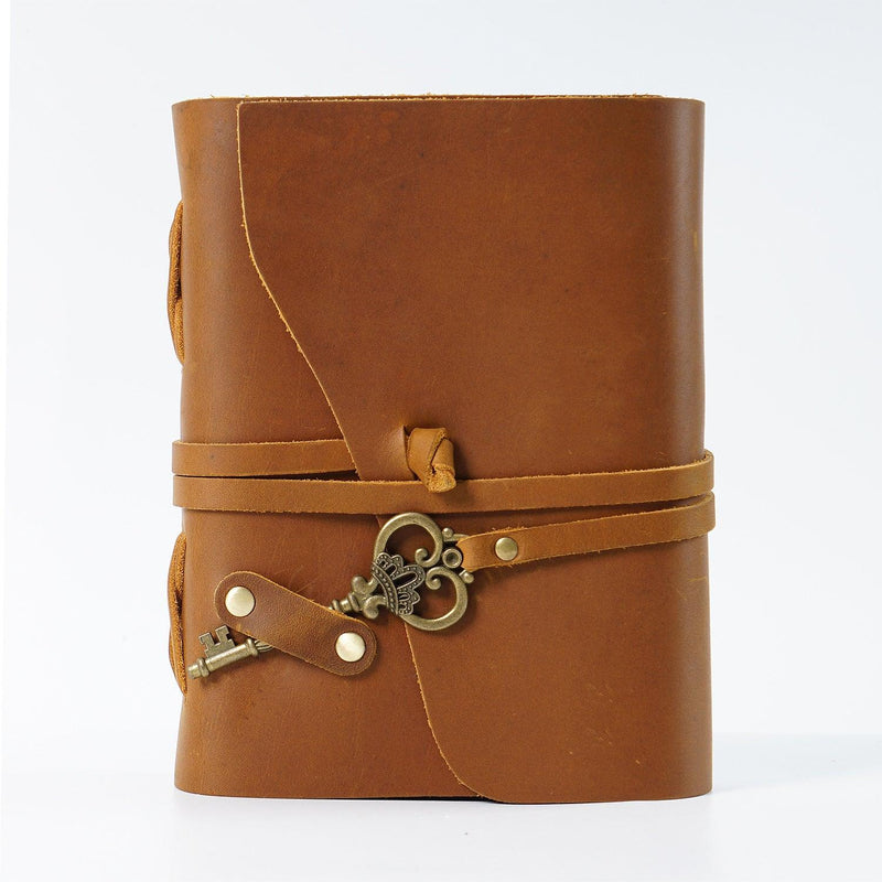 First layer cowhide traveler's notebook, view 9 - MRSLM