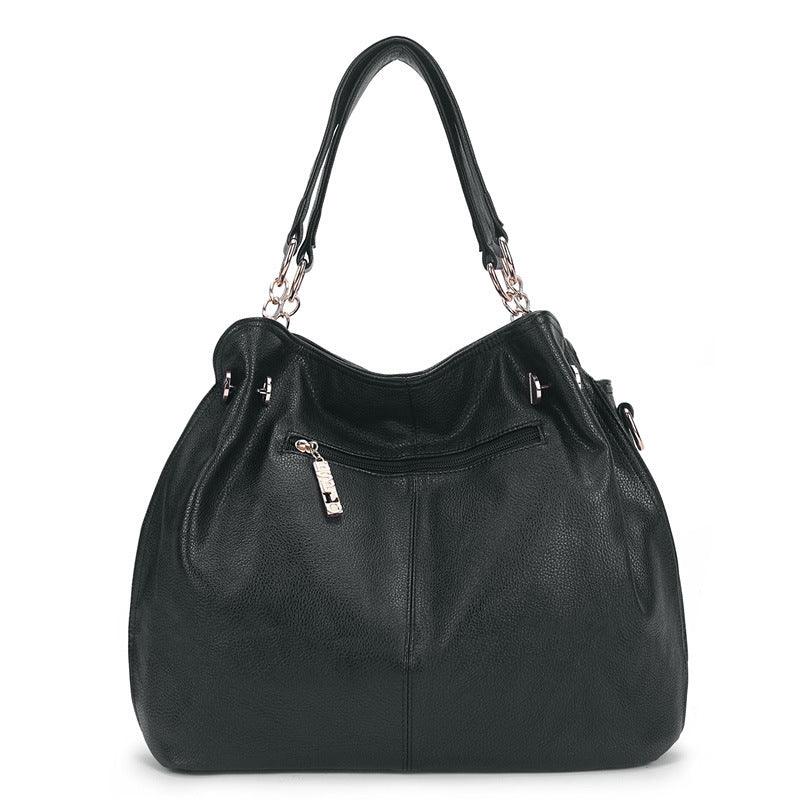 large snake print shoulder handbag, view 8 - MRSLM