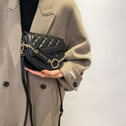 retro saddle messenger bag, view 5 - MRSLM