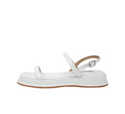 platform square-toe buckle sandals - MRSLM