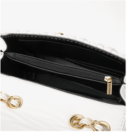 mini pearl chain crossbody bag, view 4 - MRSLM