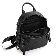 small cowhide leather backpack, view 3 - MRSLM