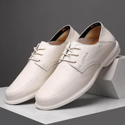 Men's business dress casual leather shoes, view 6 - MRSLM