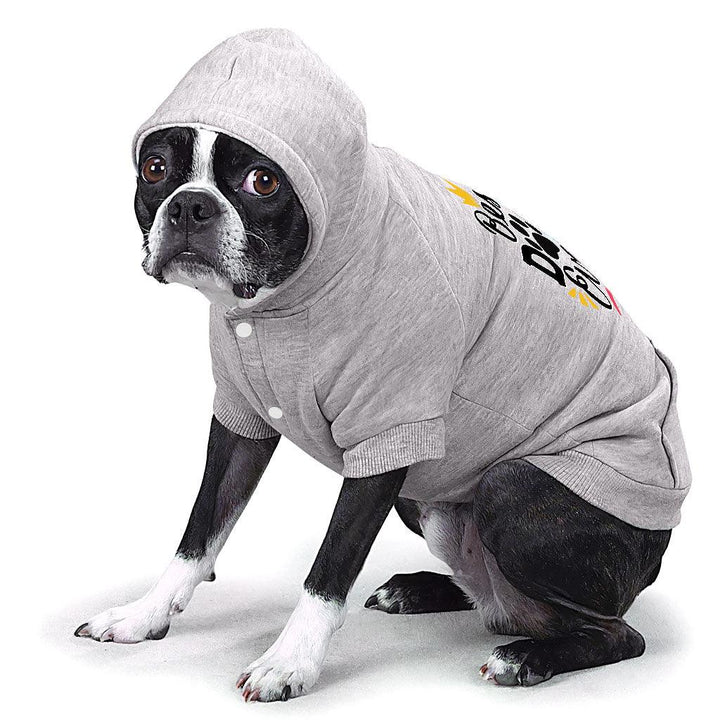 Best Dog Ever Dog Hoodie with Pocket - Cute Dog Coat - Printed Dog Clothing - MRSLM