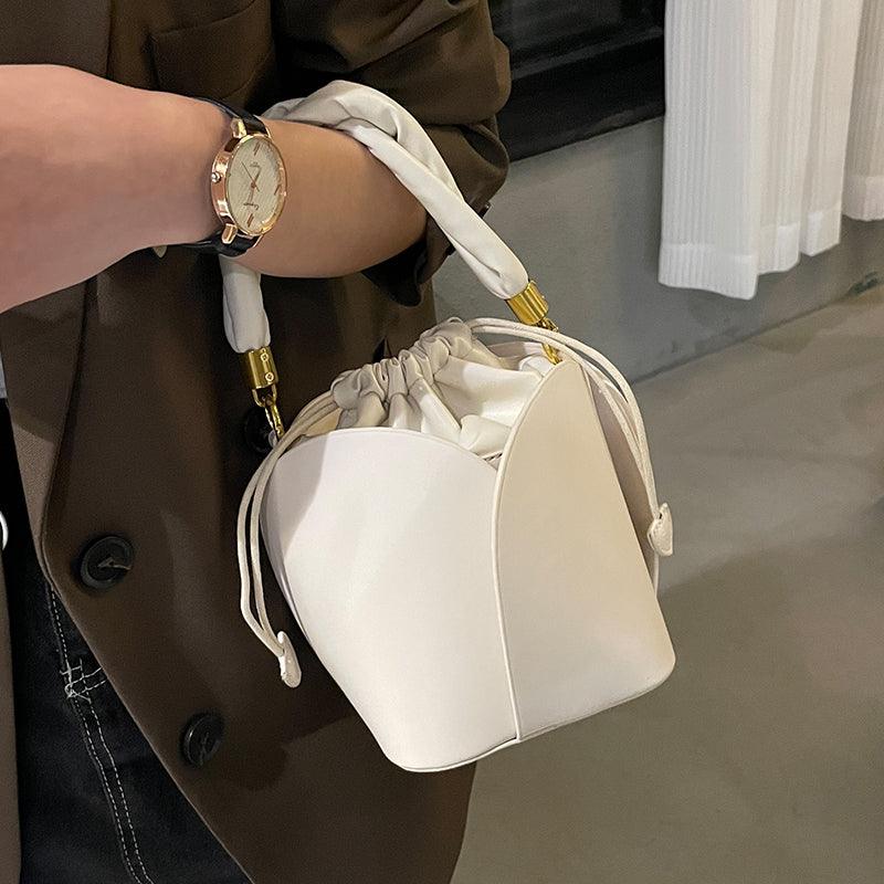 Fashion Women's Bag Messenger Bag Retro Single Shoulder Bucket Bag
