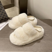 Thick-soled plush home slippers, view 2 - MRSLM