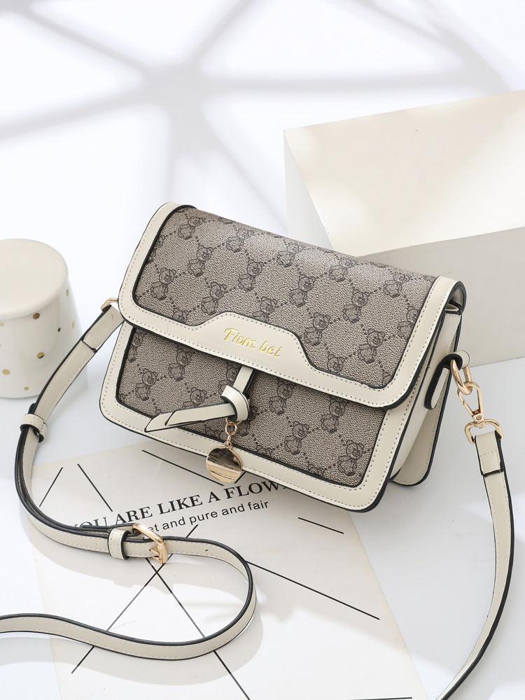 ladies PU one shoulder messenger bag, view 7 - MRSLM