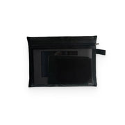 Black mesh cosmetic bag - MRSLM
