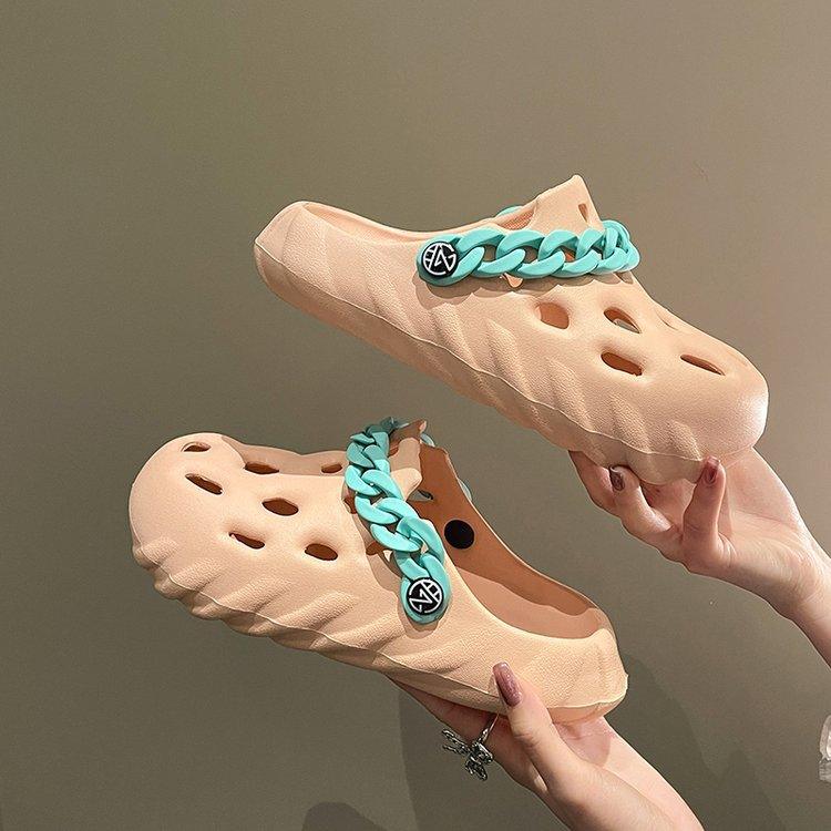 soft sole platform beach sandals, view 2 - MRSLM