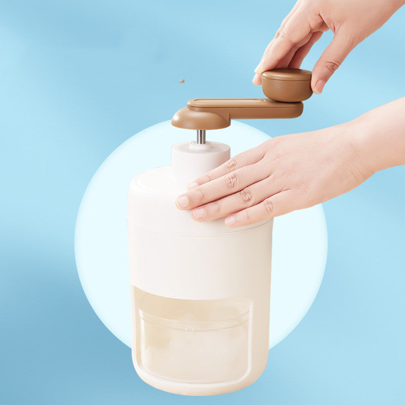Manual Ice Shaver Household Small Ice Crusher Slush Maker