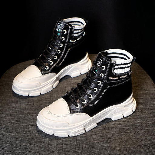 british casual women's martin boots - MRSLM