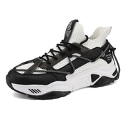 Men's color matching platform sports shoes - MRSLM