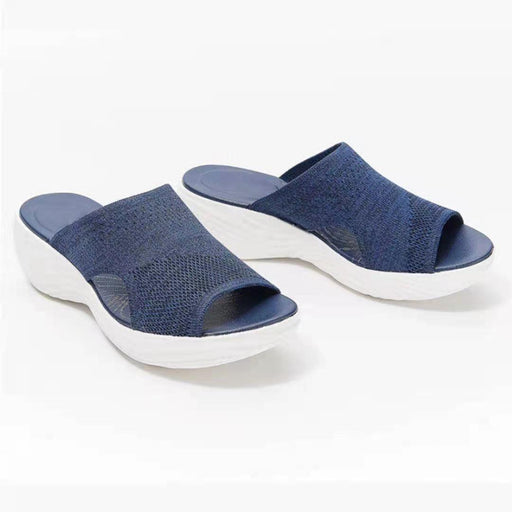 Women's fly woven platform sandals - MRSLM