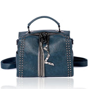 women's cowhide messenger bag, view 9 - MRSLM