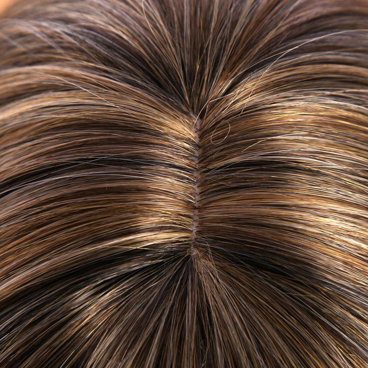 12 Inch Short Straight KANEKALON Full Wig Elegant Bobo Synthetic Wigs Net - MRSLM