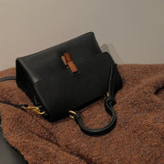 retro peach wood shoulder bag, view 6 - MRSLM