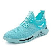 Men's flying woven running shoes, view 4 - MRSLM
