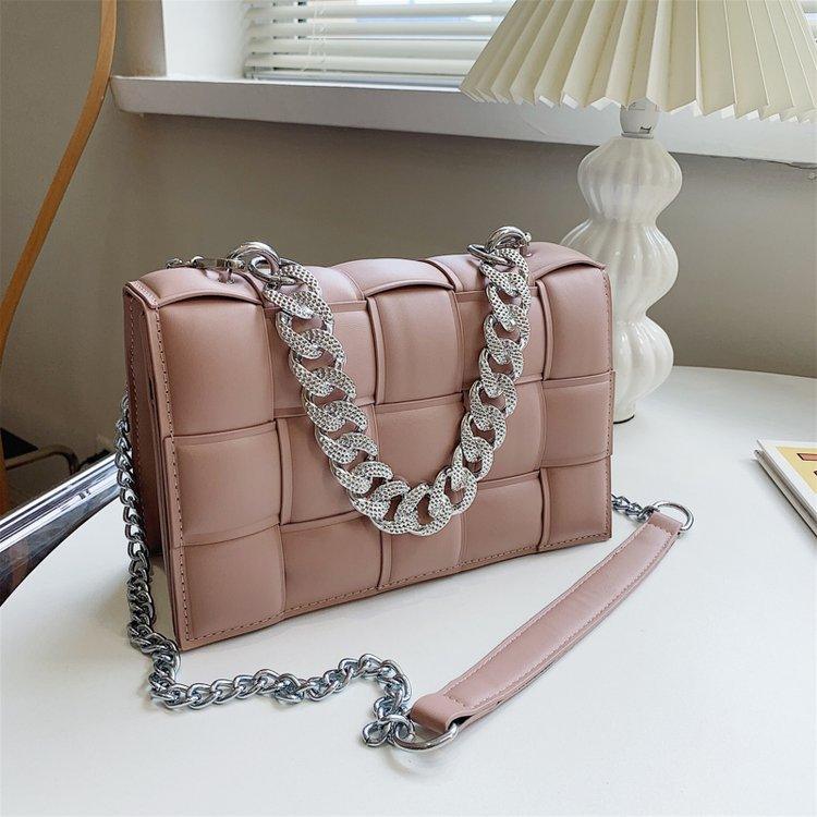 woven chain crossbody bag, view 6 - MRSLM