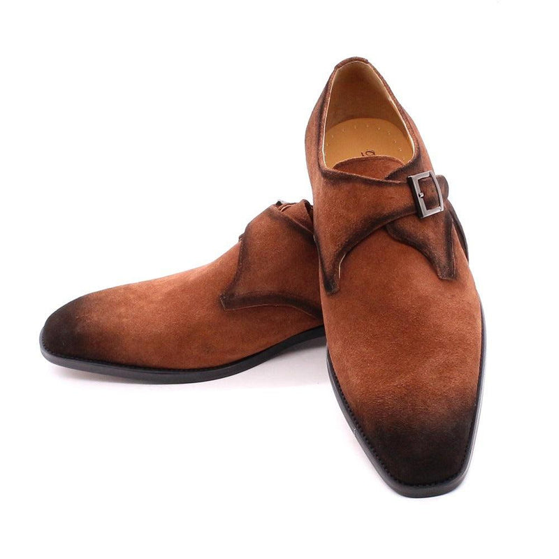 Men's vintage cowhide business casual shoes, view 2 - MRSLM